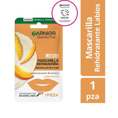 mascarilla para labios reparadora