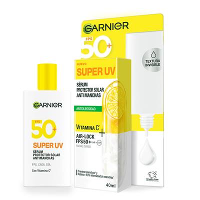 GARNIER SUPER UV PROTECTOR SOLAR FACIAL FLUIDO ANTIOLEOSIDAD