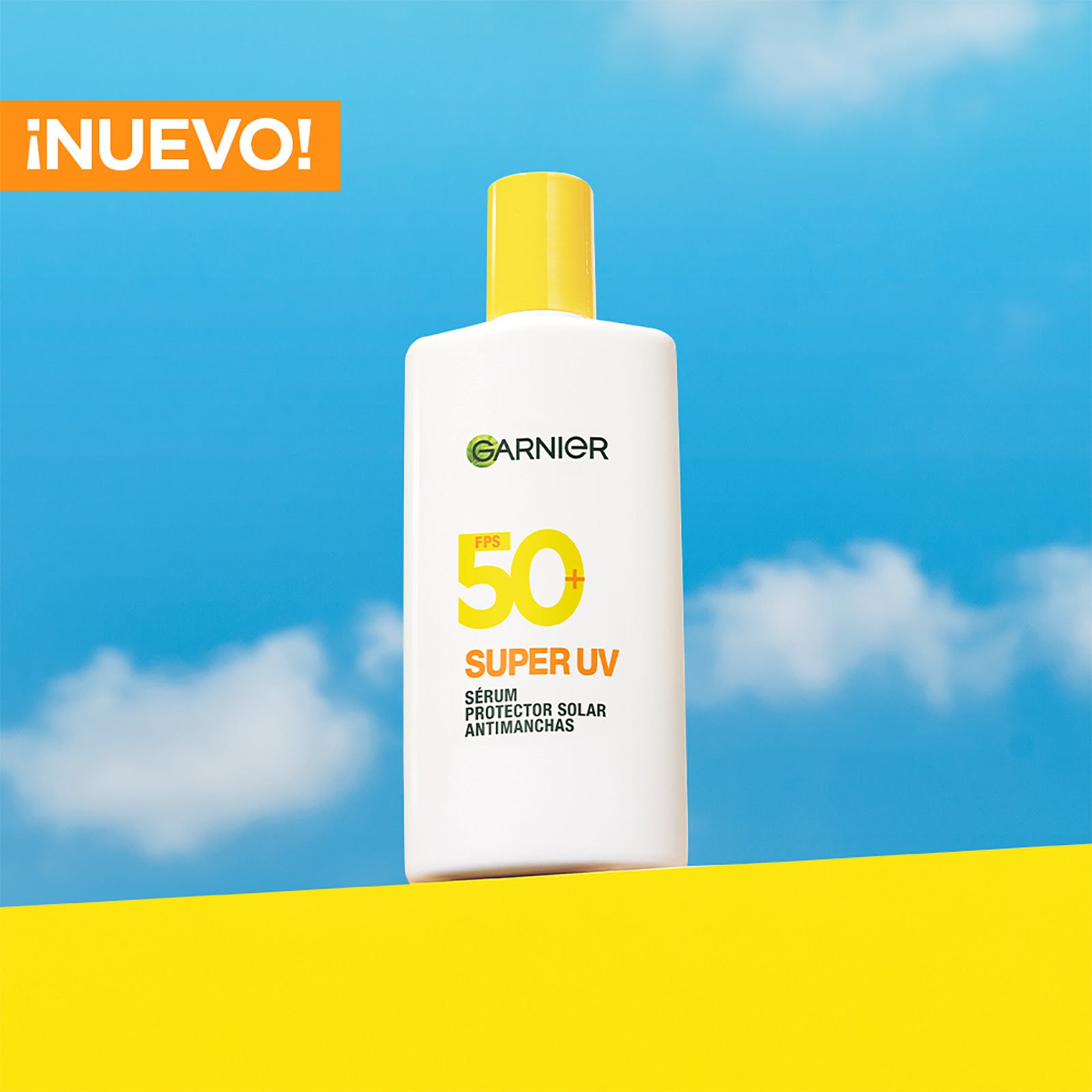 GARNIER SUPER UV PROTECTOR SOLAR FACIAL FLUIDO ANTIOLEOSIDAD