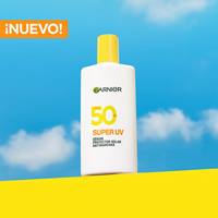 GARNIER SUPER UV PROTECTOR SOLAR FACIAL FLUIDO ANTIOLEOSIDAD