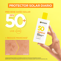 GARNIER SUPER UV PROTECTOR SOLAR FACIAL FLUIDO ANTIOLEOSIDAD