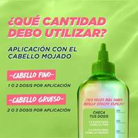 Cuánto debo usar de Keratin Glow Water de Garnier para el cabello esponjado y con frizz