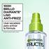 GARNIER, GARNIER FRUCTIS, FRUCTIS, CUIDADO DEL CABELLO, ADIÓS ESPONJADO, CABELLO CON FRIZZ, FRIZZ, TRATAMIENTO ALISADOR, LISO DIAMANTE, SPRAY LISO DIAMANTE, FRUCTIS LISO DIAMANTE, LISO ANTI-FRIZZ, FORMULA VEGANA