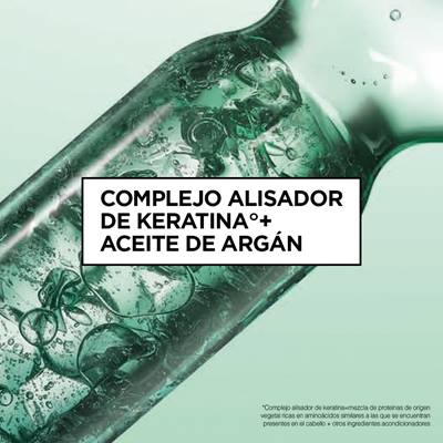 GARNIER, GARNIER FRUCTIS, FRUCTIS, CUIDADO DEL CABELLO, ADIÓS ESPONJADO, CABELLO CON FRIZZ, FRIZZ, TRATAMIENTO ALISADOR, LISO DIAMANTE, SPRAY LISO DIAMANTE, FRUCTIS LISO DIAMANTE, KERATINA, ACEITE DE ARGAN