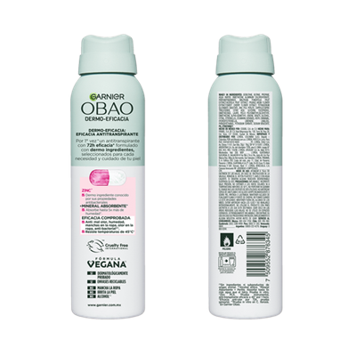 Garnier Obao Dermoeficacia Aerosol Zinc Back Shot