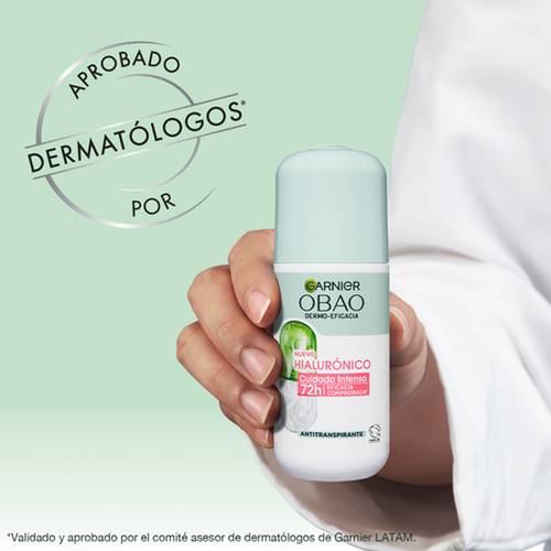 Dermatológicamente Probado Roll on