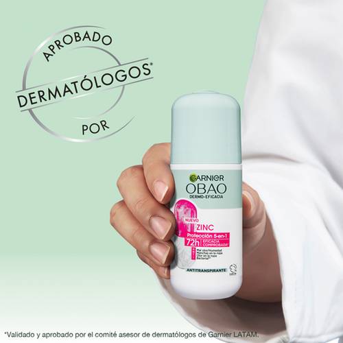 Dermatológicamente Probado Roll on