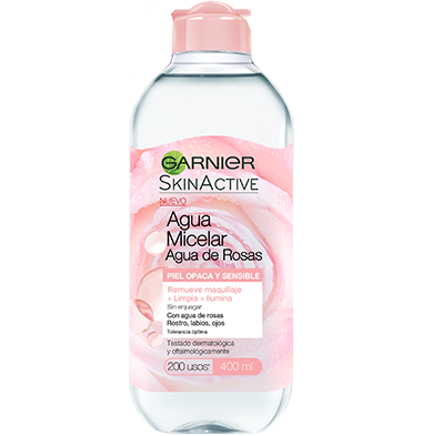 Agua micelar de rosas