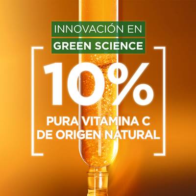 Fórmula sérum nocturno Garnier Express Aclara con vitamina C